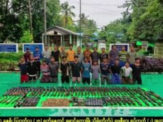 အေအေက မောင်တောမြို့သိမ်းတိုက်ပွဲ ၃ ရက်အတွင်းမှာ စစ်ကောင်စီတပ်ဖွဲ့ဝင် ၁၀၀ ကိုရှင်းလင်းနိုင်ခဲ့သလို စစ်သုံးပန်းတွေဖမ်းဆီးရမိထား