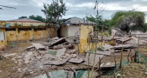 တိုက်ပွဲမရှိတဲ့ ကျောက်မဲမြို့ကို စစ်ကောင်စီက လေကြောင်းတိုက်ခိုက်လို့ နေအိမ်တွေ ပျက်စီး