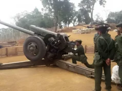 တောင်ကုတ်မြို့ အနီးက ကျေးရွာဒေသခံတွေကို ဘေးလွတ်ရာသို့ပြောင်းရွေ့ကြဖို့ အာရက္ခတပ်တော် ပြောဆို