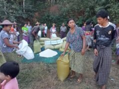 ငပလီက စစ်ရှောင်တွေ နေရပ်ပြန်ဝင်နေထိုင်ခွင့် ရဖို့တောင်းဆို