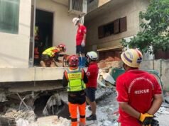 ငလျင်ဒဏ်ကြောင့် နိုင်ငံတဝန်း သေဆုံးသူ ၂၈၀၀ ကျော်ထိရှိလာနေ