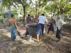 သံတွဲက စစ်ဘေးရှောင်ပြည်သူ ၅၀၀၀ ကျော် ရေရှားပါးမှုဒဏ်ခံစားနေကြရ