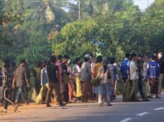 စစ်မှုထမ်းအကျုံးဝင်တဲ့ လူငယ်တွေကို ကျိုးကြောင်းဆီလျော်မှုမရှိရင် ရခိုင်ပြည်ပြင်ပ ထွက်ခွင့်မပေးဘူးလို့ အေအေ ပြောဆို