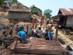 ပလက်ဝဒေသမှာ ပြည်သူ့အကျိုးပြုဘတ်ဂျက် နဲ့ အာရက္ခတပ်တော်က တံတား ၄ စင်းဆောက်လုပ်ပေး