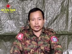 ကျောက်ဖြူတိုက်ပွဲကနေ အေအေ ဆီမှာ အလင်းဝင်လာတဲ့ စစ်ကောင်စီတပ်သားက ကျန်တပ်ဖွဲ့ဝင်တွေကို လက်နက်ချအလင်းဝင်ဖို့တိုက်တွန်း