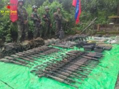 ပွိင့် (၆၆၆) စခန်းသိမ်းတိုက်ပွဲအတွင်းက ရန်သူအလောင်း နဲ့ လက်နက်ခဲယမ်းတွေကို သိမ်းဆည်းရမိခဲ့တယ်လို့ဆို