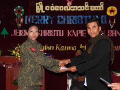 ရခိုင်က အာရက္ခတပ်တော် ထိန်းချုပ်နယ်မြေမှာ ခရစ္စမတ် ပွဲတော်ကျင်းပ