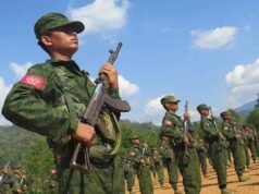 စစ်ကိုင်းတိုင်းထဲက စစ်ကော်မရှင်တပ် နဲ့ ပျူစောထီးပေါင်းထားတဲ့ တပ်စ ခန်းတခုကို အာရက္ခတပ်တော်က သိမ်းပိုက်