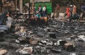 ယိုးငူကျေးရွာစျေး ဗုံးကြဲခံရမှု သေဆုံးသူ ၁၇ ဦး ထဲ့မှာ အမျိုးသမီး ၁၃ ဦး ပါဝင်